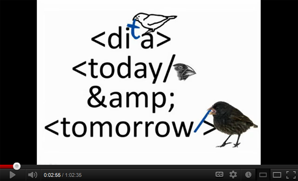 DITA Today and Tomorrow on YouTube