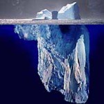 The Tip of the Iceberg (Image from Wikimedia Commons)