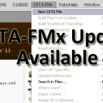 DITA-FMx Update Available