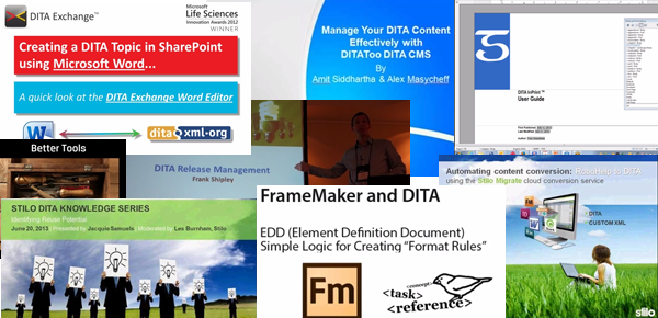List of DITA-related YouTube Videos (Updated)