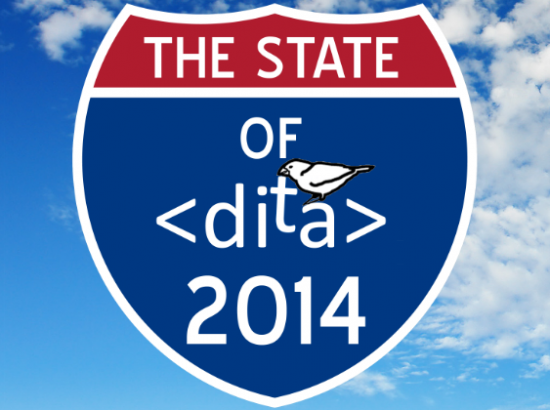 The State of DITA 2014 Opening Slide