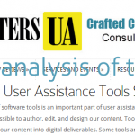 Analyzing the Results from the WritersUA 2014 User Assistance Tool Survey