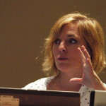 Fiona Hanington During Her Talk