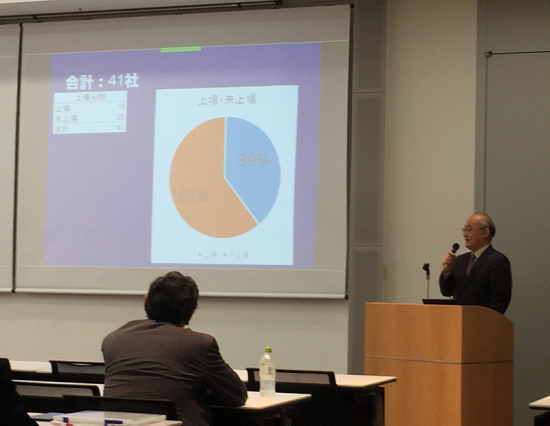 DCJ Chairman Talking-About Percentage of Japanese DITA Using Firms Wishing to Stay Anonymous